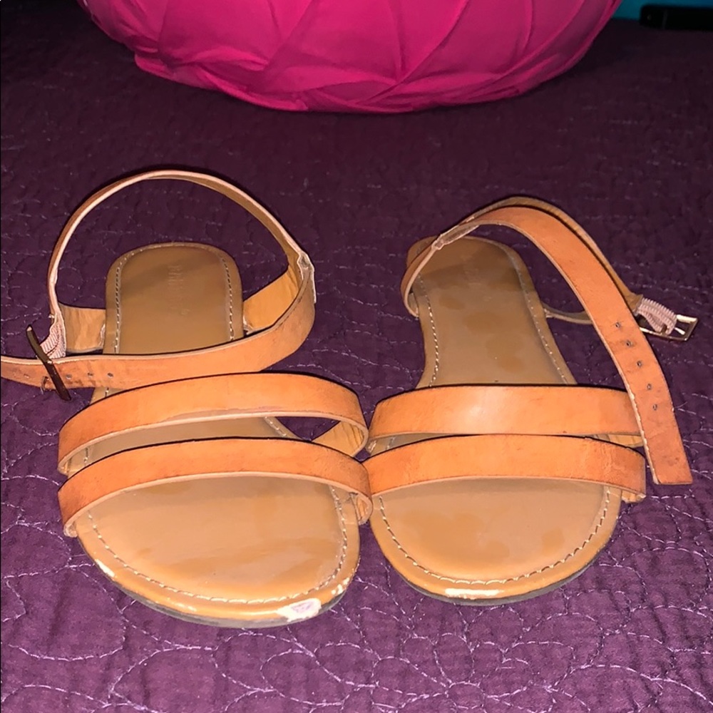 Brown sandals